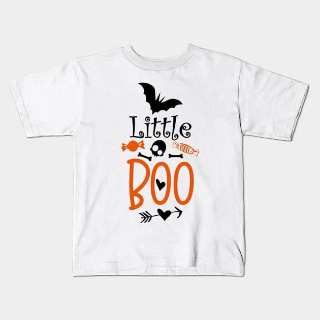 Little Boo Kids T-Shirt by danydesign